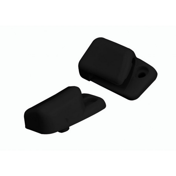 Bug Sedan "65-79 & Convertible, & "65-74,  Sunvisor Clips, 1pr. (Black)